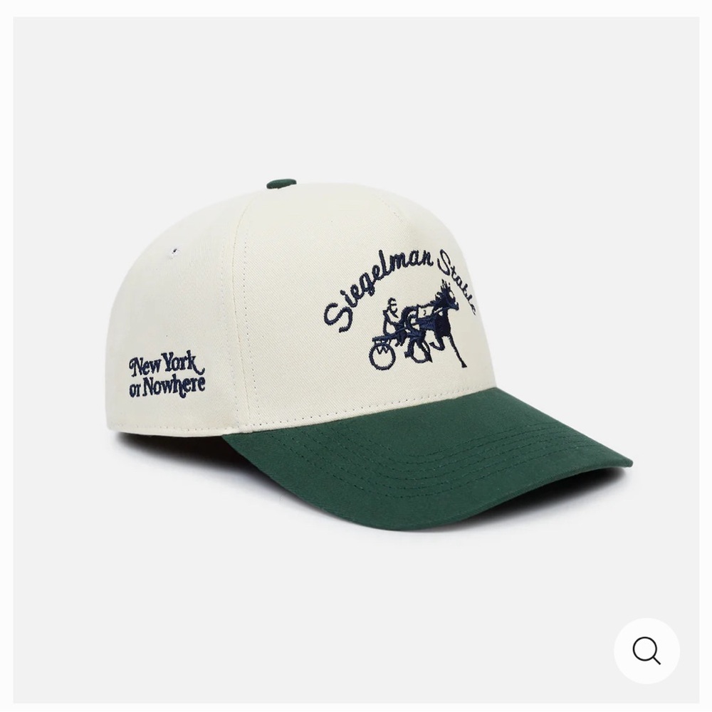 Brand New Siegelman Stable Hat - NYON navy and green two tone